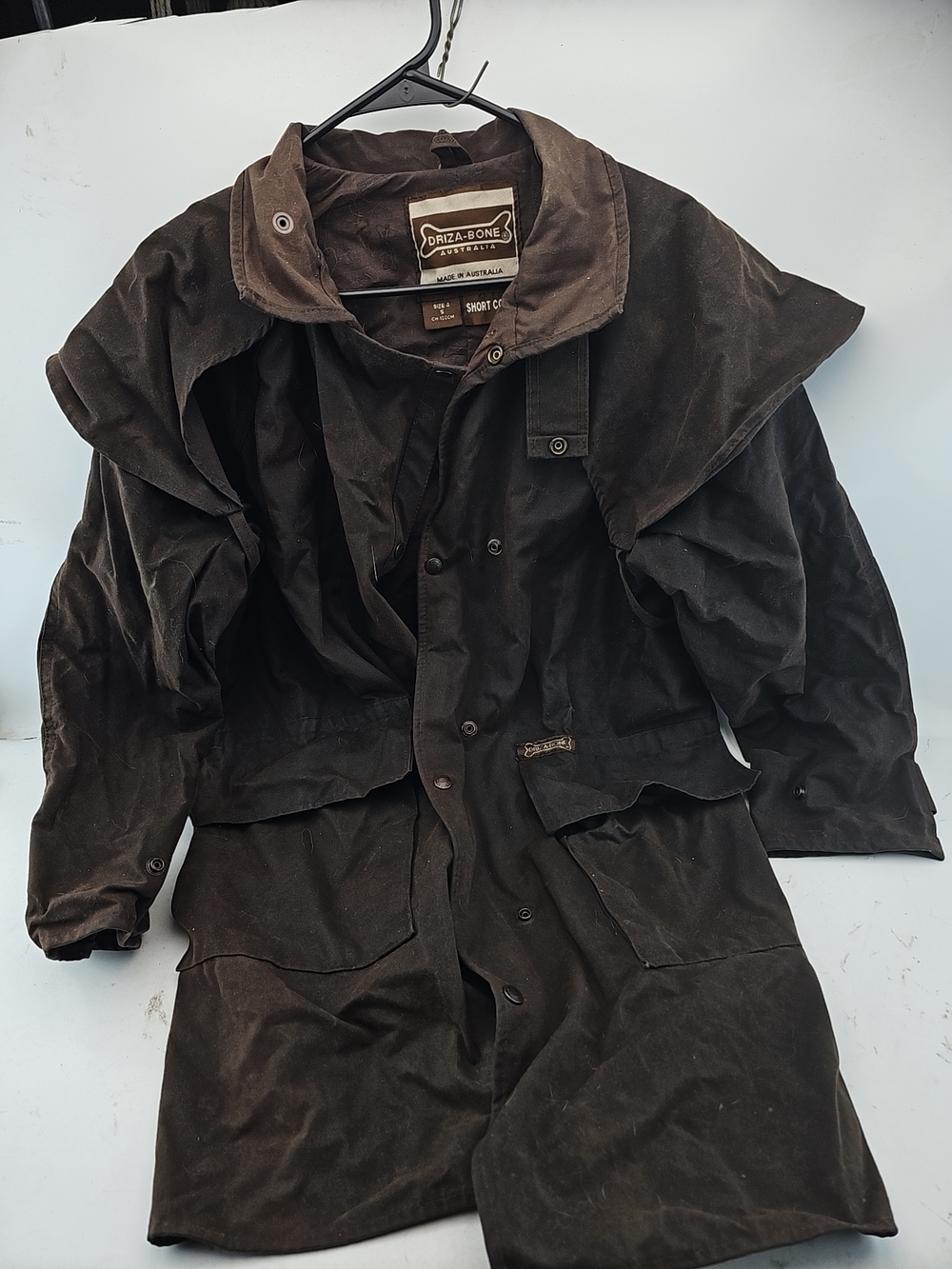 Driza-Bone Australia Waxed Cotton Short Coat